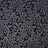 Ткань Sara Miller Volume 1 MetallicLeavesSmokeyBlue