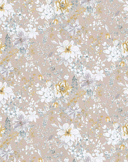 Ткань Daylight Meadows Ipomea/GoldenRod