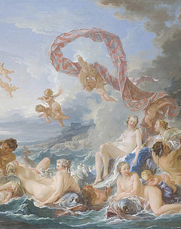 Панно и фотообои Affresco Фрески и фотообои Francois Boucher The Triumph of Venus