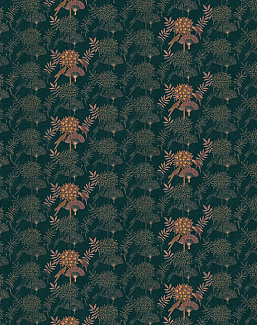 Обои Factura Collection 2021 TANGERINE/2