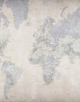 Обои Factura Kids WORLD MAP/5