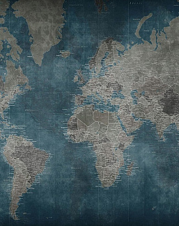 Обои Factura Kids WORLD MAP/9