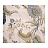 Ткань Dana Panorama Lustra, Moutlon, Thibaut Thibaut/Blue