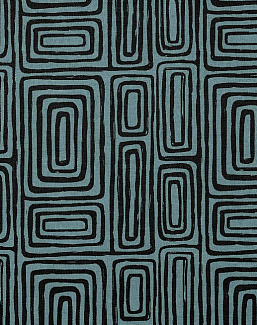 Ткань Marufabrics Vivid Ellipse/Blue