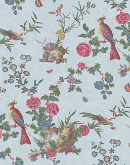 Обои Little Greene Archive Trails 0247DAAZURE
