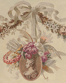 Панно и фотообои Iksel Scenic & Architectural Wallpapers 19th Cent Garlands Gar 3