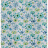 Ткань Fabricut Vignettes Vol.XVI Bluestone Make-up floral/Seawind