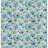 Ткань Fabricut Vignettes Vol.XVI Bluestone Make-up floral/Seawind