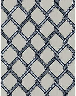 Ткань Fabricut Vignettes Vol.XVI Bluestone Protagonist/Navy