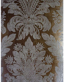 Обои Zuber Documents XII 10174-BRUN-ARGENT