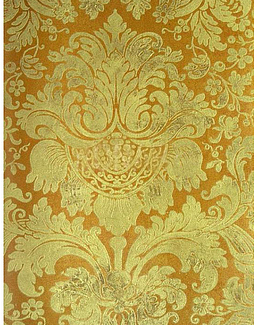 Обои Zuber Documents XII 40055A-CARAMEL-ARGENT