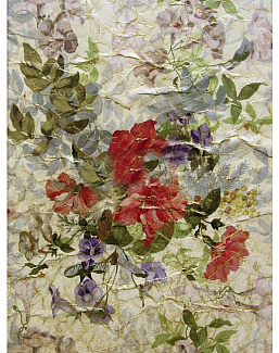 Обои Zuber Roses Anciennes ROSES-ANCIENNES-P-03