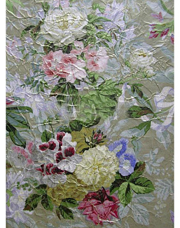 Обои Zuber Roses Anciennes ROSES-ANCIENNES-P-06