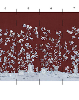 Панно и фотообои Paul Montgomery Studio Complete Collection Porcelains in Garden
