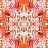 Обои Susi Bellamy Wallpaper Collection Orange Feathered