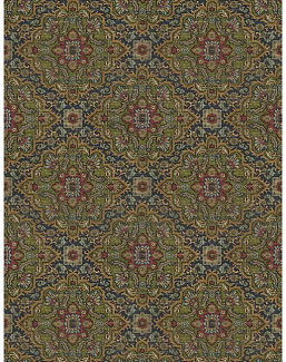 Ткань Fabricut Natural Nuances Vignettes Night BigleafKilim/Heritage