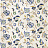 Ткань Trend Indigo Dove Gray Prints & Wovens Vol.III 02614/Indigo