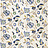 Ткань Trend Indigo Dove Gray Prints & Wovens Vol.III 02614/Indigo