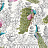 Ткань Thevenon 537 Jardin Merveilleux/Bellini 2140601