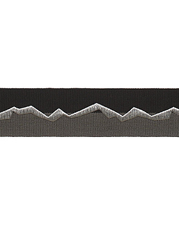 Тесьма Fabricut Mineral Obsession Trimmings Inlay/Graphite