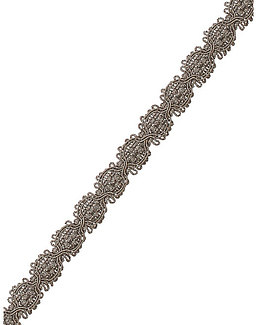 Тесьма Fabricut Mineral Obsession Trimmings Scallop/Pewter