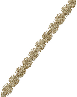 Тесьма Fabricut Mineral Obsession Trimmings Scallop/Spungold