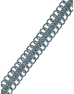 Тесьма Fabricut Cadence Trimmings Befrill/Aegean