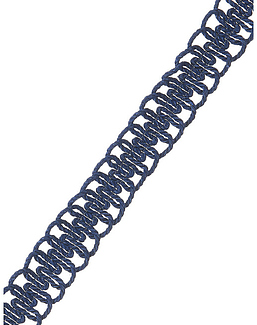 Тесьма Fabricut Cadence Trimmings Befrill/Navy
