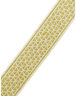 Тесьма Fabricut Cadence Trimmings Diamondscape/Lemongrass