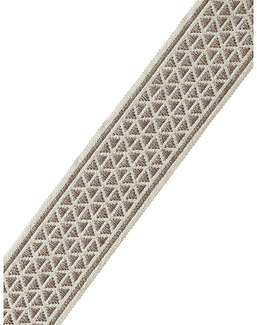 Тесьма Fabricut Cadence Trimmings Diamondscape/Taupe
