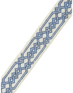Тесьма Fabricut Cadence Trimmings Geotape/Denim