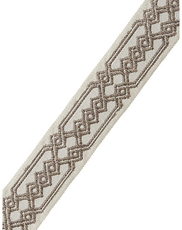 Тесьма Fabricut Cadence Trimmings Geotape/Driftwood