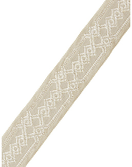 Тесьма Fabricut Cadence Trimmings Geotape/Mushroom
