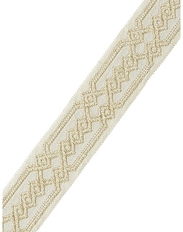 Тесьма Fabricut Cadence Trimmings Geotape/Sand