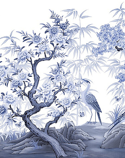 Панно и фотообои Faboie Silk Painting 5 F-SN5034