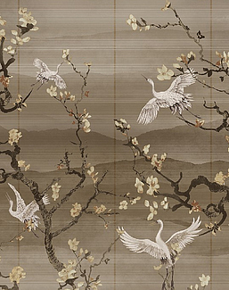 Панно и фотообои Faboie Silk Painting 5 F-SN5062