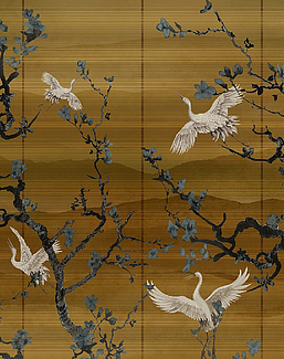 Панно и фотообои Faboie Silk Painting 5 F-SN5063