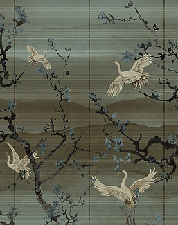 Панно и фотообои Faboie Silk Painting 5 F-SN5064
