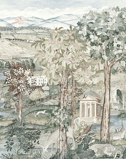 Панно и фотообои Zoffany Arcadian Thames 313040