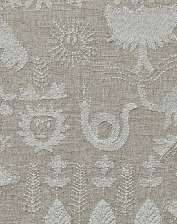 Ткань Andrew Martin Folklore Scout/Ivory