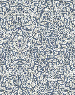 Ткань William Morris At Home The Forager Acorn/River