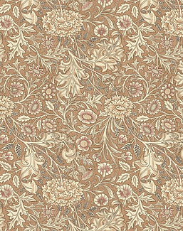 Ткань William Morris At Home Flora & Foliage Volume I DoubleBough/Terracotta