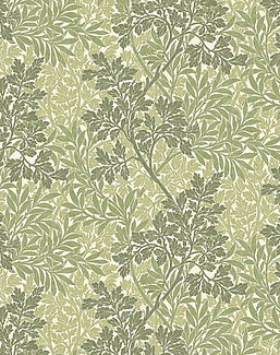 Ткань William Morris At Home Flora & Foliage Volume I Foliage/Fern
