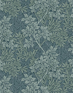 Ткань William Morris At Home Flora & Foliage Volume I Foliage/Indigo