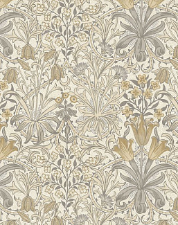 Ткань William Morris At Home Flora & Foliage Volume I WoodlandWeeds/Barley