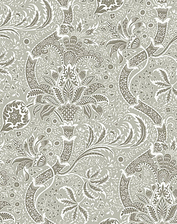 Ткань Серебряная Студия (Silver Studio) Jaipur D1002-01-NA