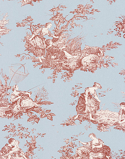 Обои Casadeco Les Belles Toiles de Jouy 2 BTJD87916808
