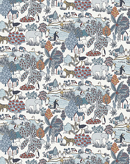 Обои Little Greene Storybook Papers 0231ANBASSO