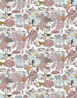 Обои Little Greene Storybook Papers 0231ANCONFE