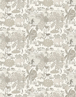 Обои Little Greene Storybook Papers 0231ANPORTL